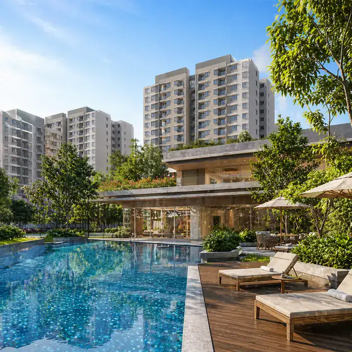 Prestige Highland Hideaway pool and clubhouse concept